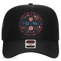 Boho Style Floral Mama She Is Mom Mothers Day Hat thumb 0