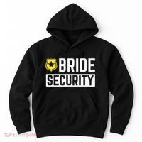 Bride Security Funny Wedding Bridal Party Hoodie thumb 0