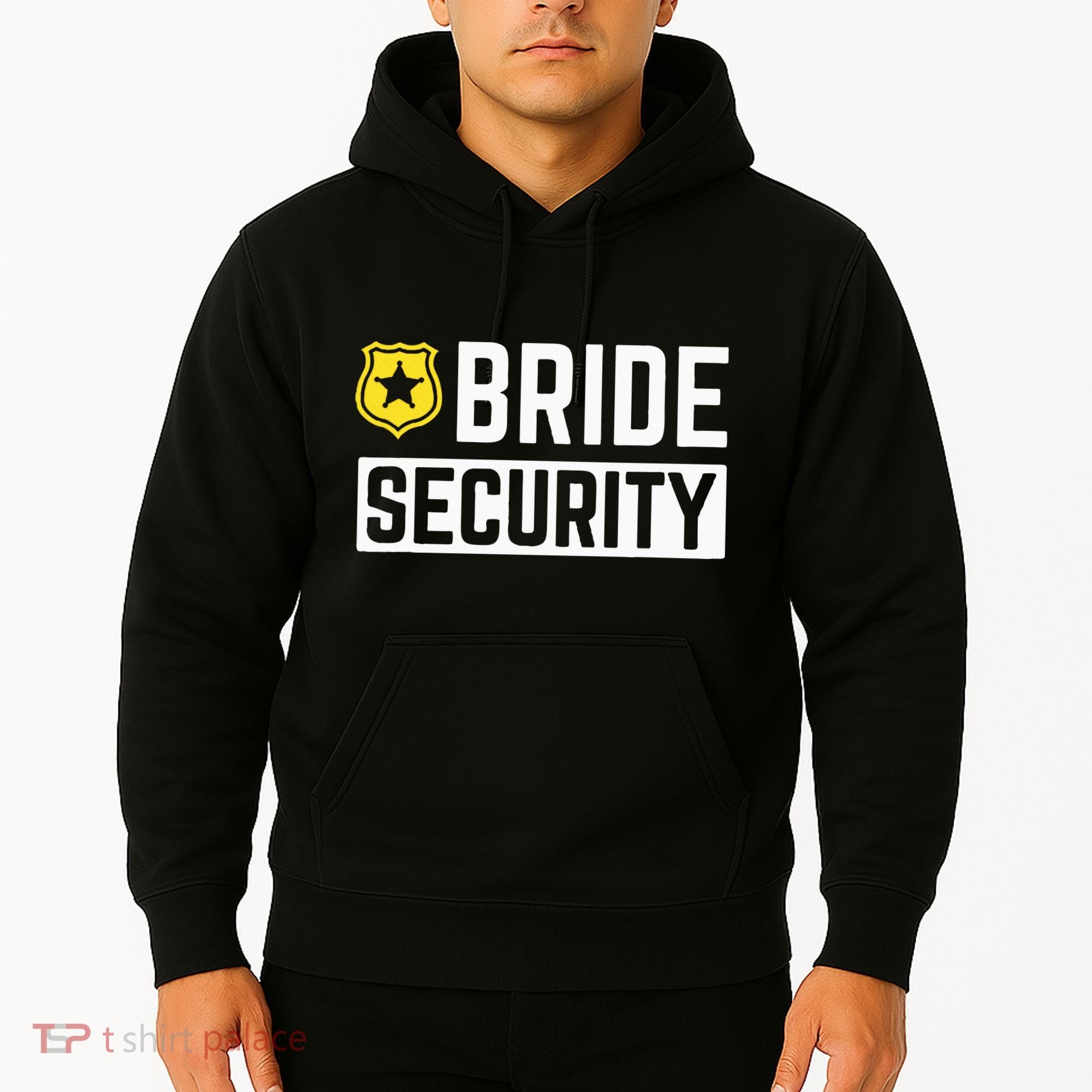 Bride Security Funny Wedding Bridal Party Hoodie