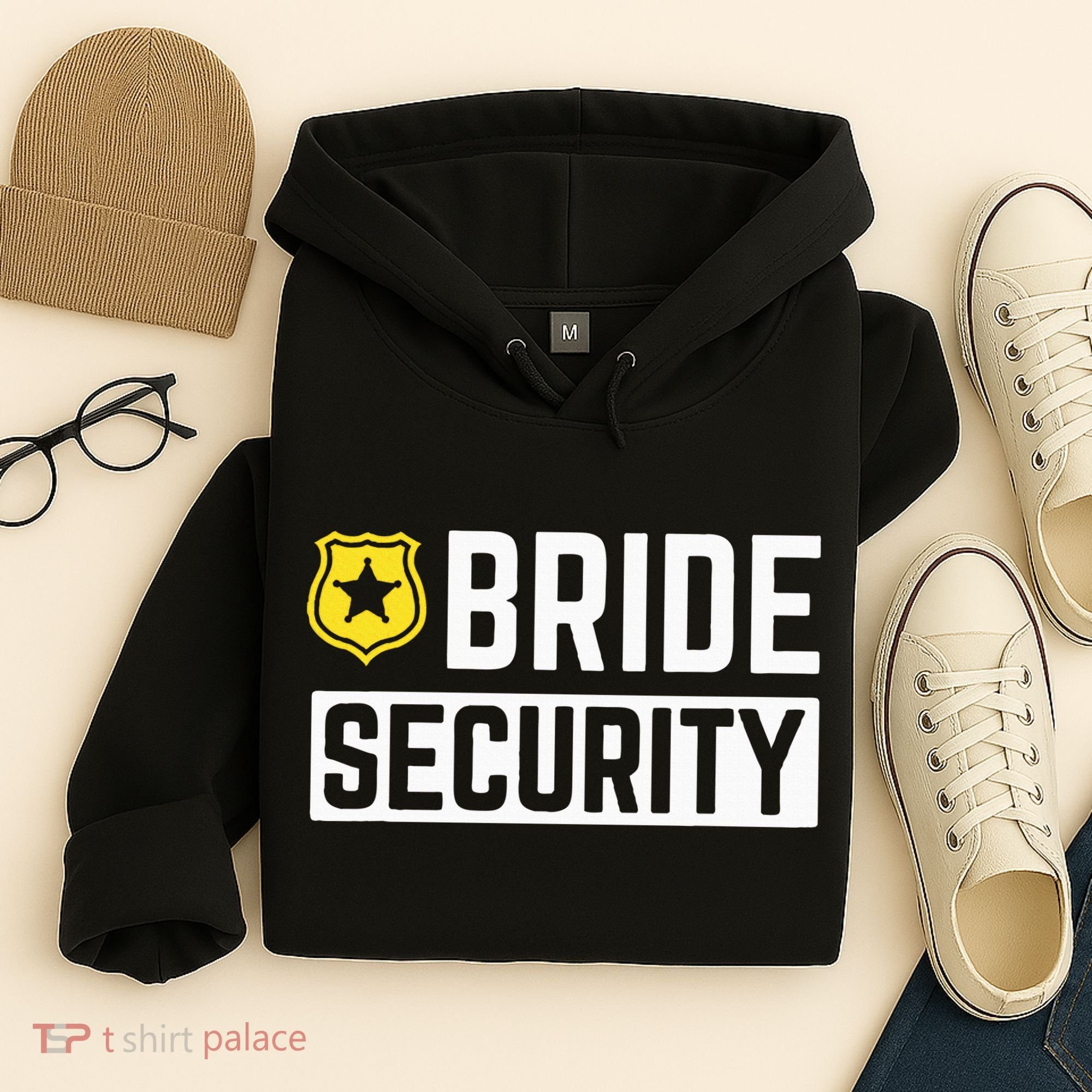 Bride Security Funny Wedding Bridal Party Hoodie
