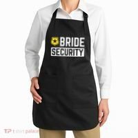 Bride Security Funny Wedding Bridal Party Apron thumb 2