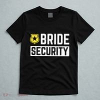 Bride Security Funny Wedding Bridal Party T-Shirt thumb 5