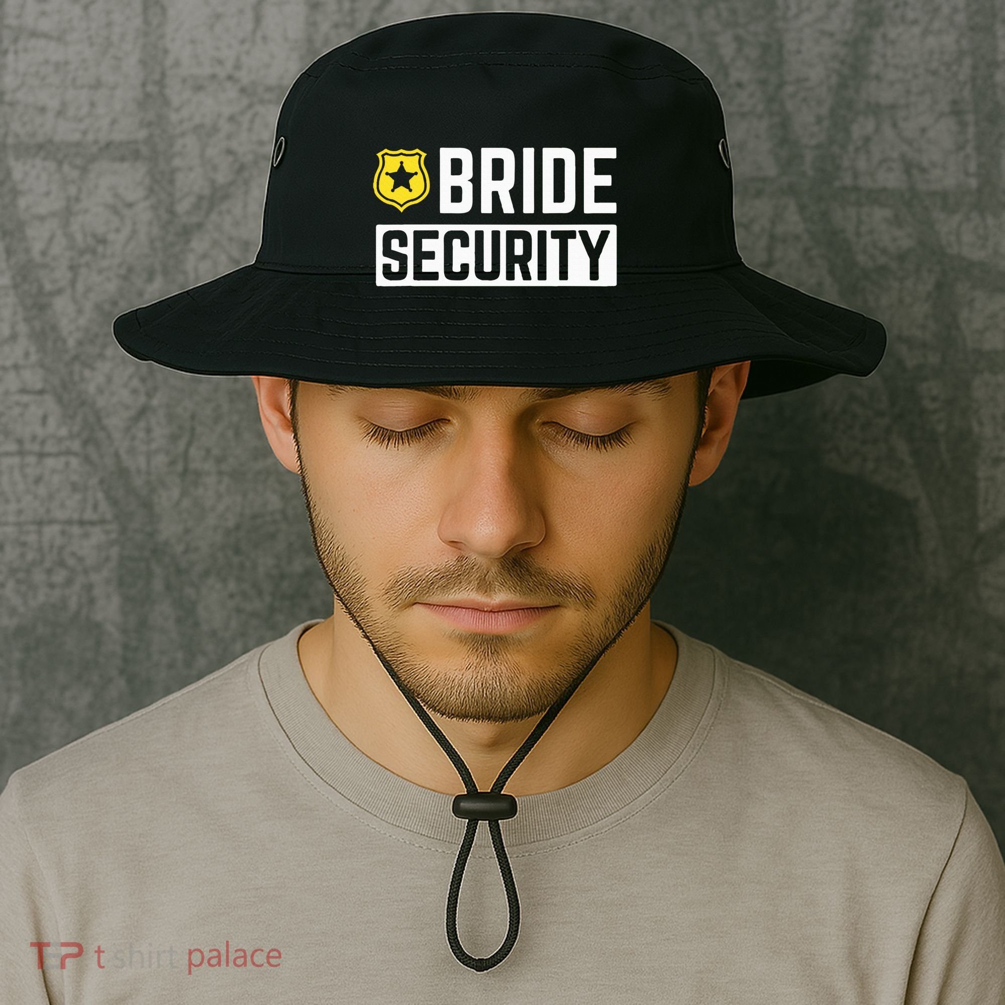 Bride Security Funny Wedding Bridal Party Bucket Hat