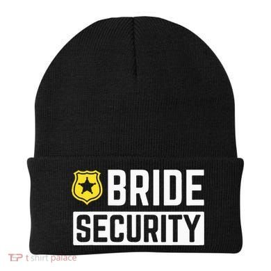 Bride Security Funny Wedding Bridal Party Beanie