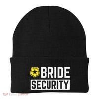 Bride Security Funny Wedding Bridal Party Beanie thumb 0