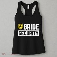Bride Security Funny Wedding Bridal Party Women's Tank Top thumb 3