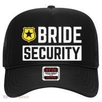 Bride Security Funny Wedding Bridal Party Hat thumb 0