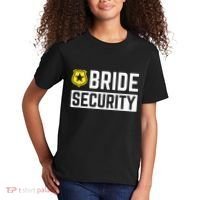 Bride Security Funny Wedding Bridal Party Kids T-Shirt thumb 2