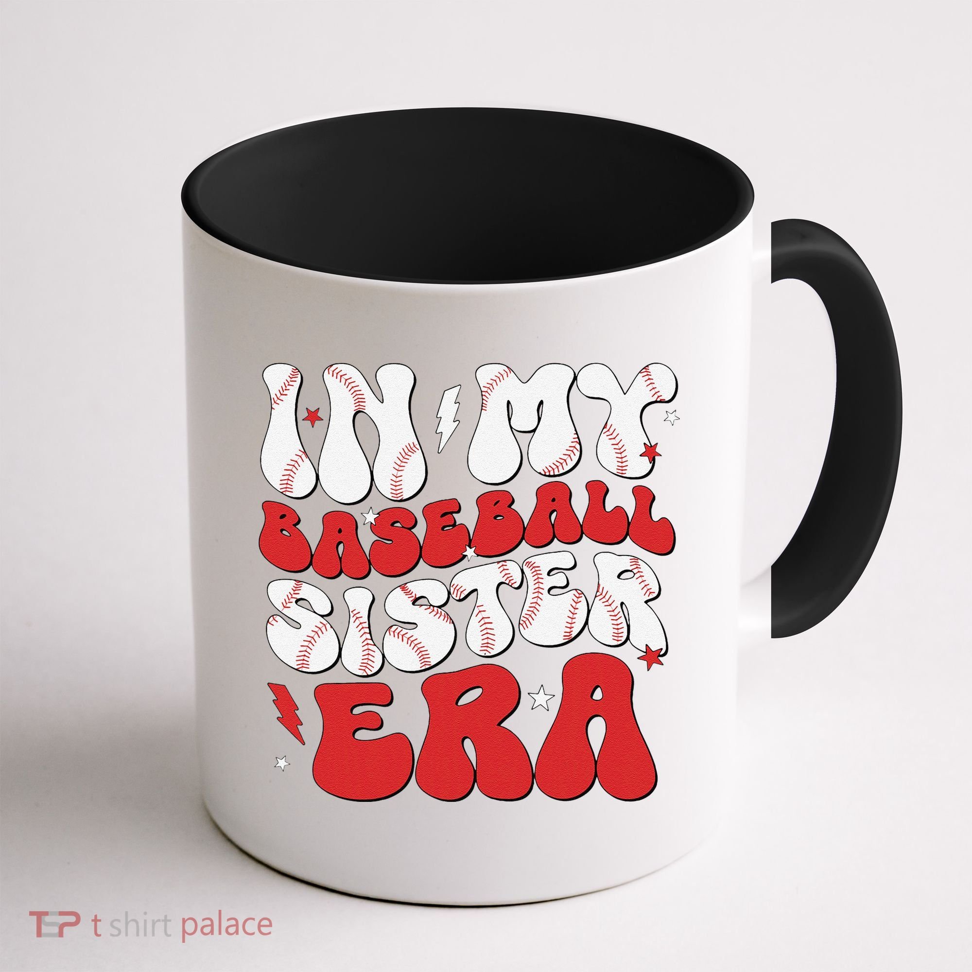 Baseball Sister Funny Women Mothers Day Coffee Mug