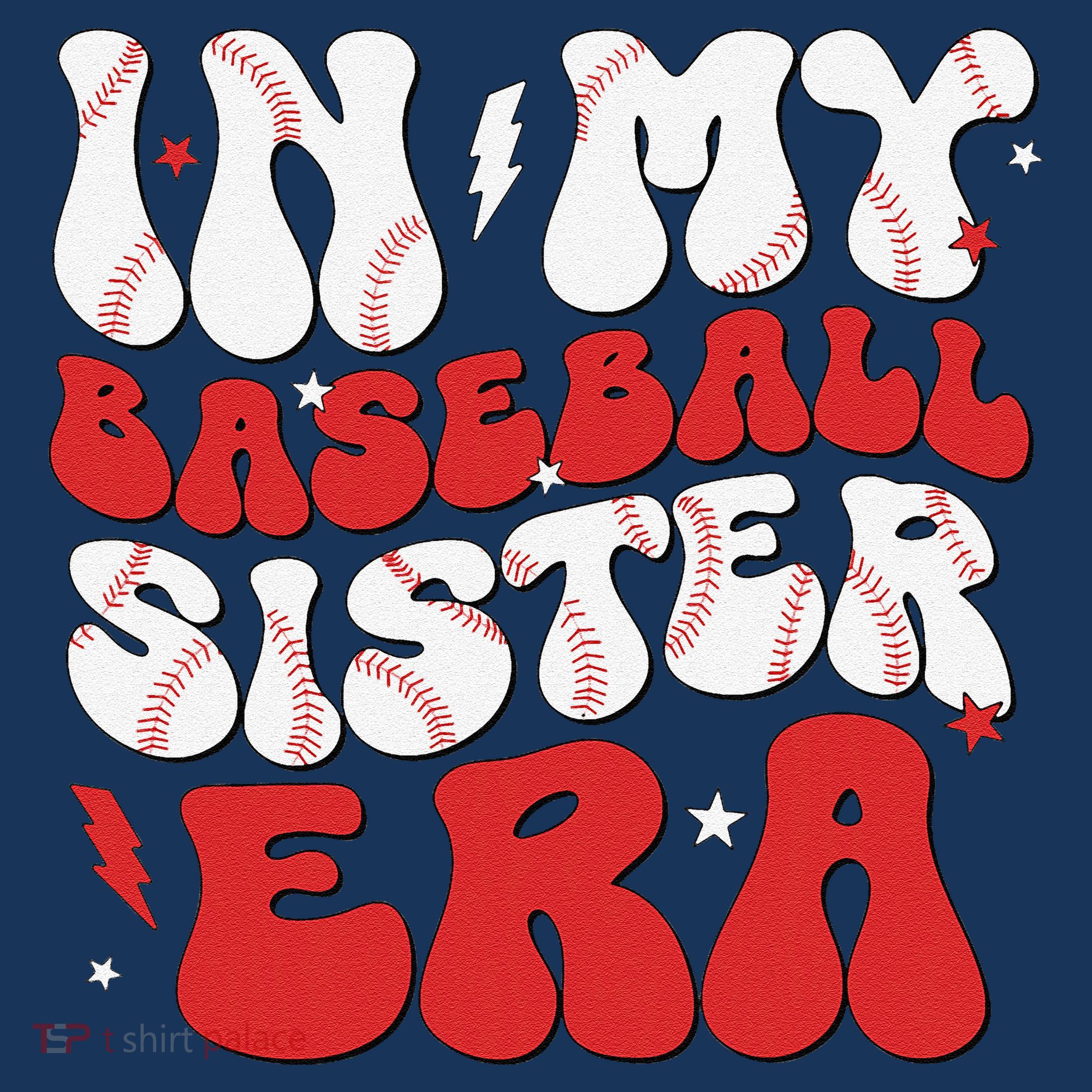 Baseball Sister Funny Women Mothers Day Long Sleeve Shirt