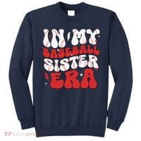 Baseball Sister Funny Women Mothers Day Sweatshirt thumb 0