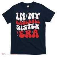 Baseball Sister Funny Women Mothers Day T-Shirt thumb 0