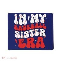 Baseball Sister Funny Women Mothers Day Mousepad thumb 0
