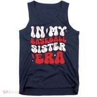 Baseball Sister Funny Women Mothers Day Tank Top thumb 0