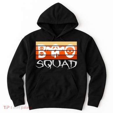 Boo Squad Funny Happy Halloween Cute Ghost Hoodie