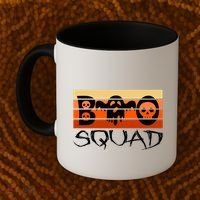 Boo Squad Funny Happy Halloween Cute Ghost Coffee Mug thumb 2