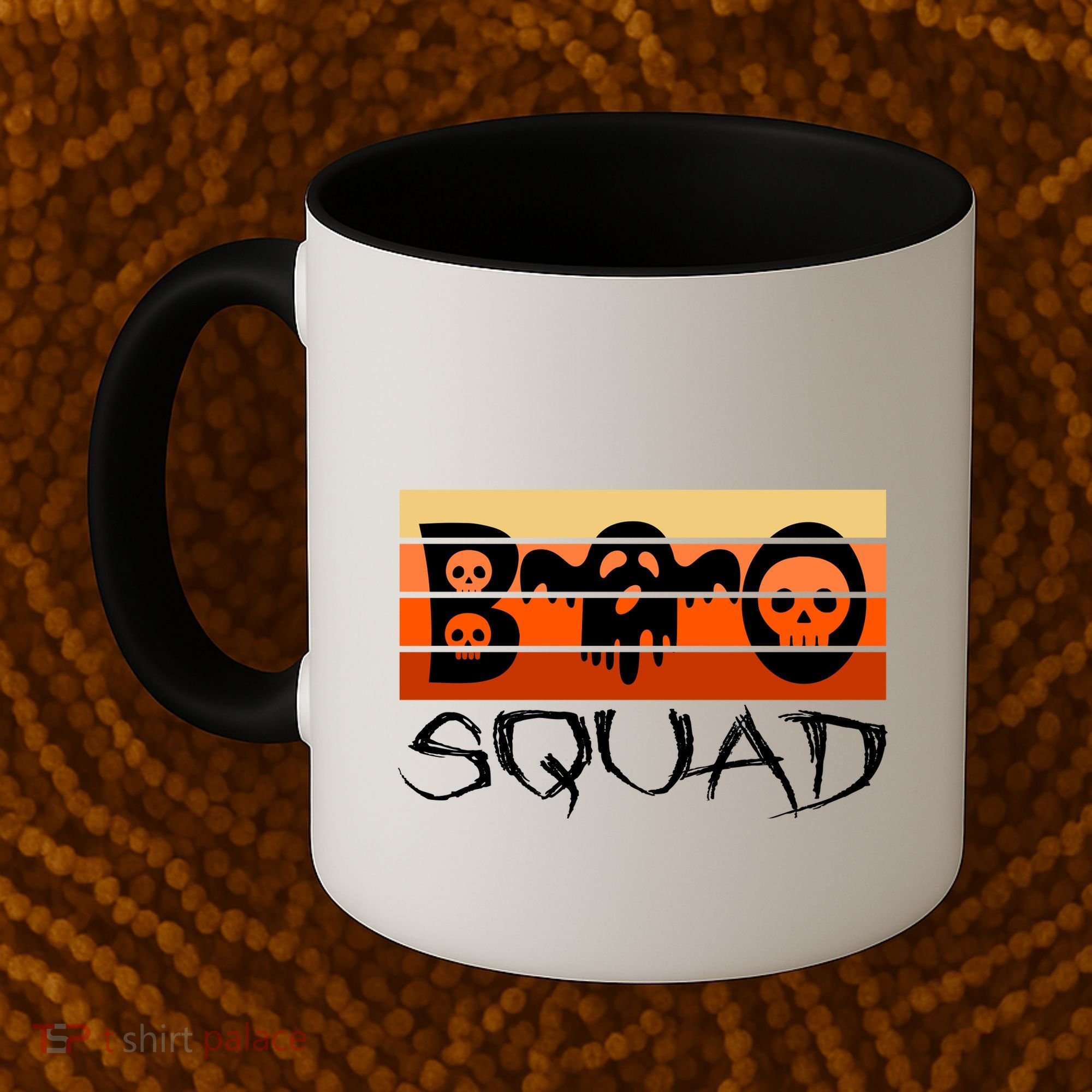 Boo Squad Funny Happy Halloween Cute Ghost Coffee Mug
