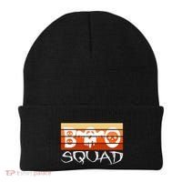 Boo Squad Funny Happy Halloween Cute Ghost Beanie thumb 0