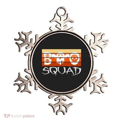 Boo Squad Funny Happy Halloween Cute Ghost Ornament