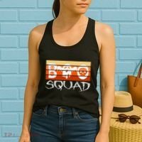 Boo Squad Funny Happy Halloween Cute Ghost Women's Tank Top thumb 2