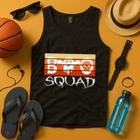 Boo Squad Funny Happy Halloween Cute Ghost Tank Top thumb 4