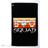 Boo Squad Funny Happy Halloween Cute Ghost Golf Towel thumb 0