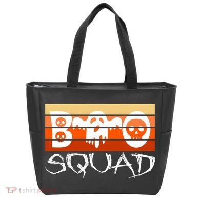 Boo Squad Funny Happy Halloween Cute Ghost Tote Bag