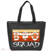 Boo Squad Funny Happy Halloween Cute Ghost Tote Bag thumb 0