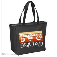 Boo Squad Funny Happy Halloween Cute Ghost Tote Bag thumb 2
