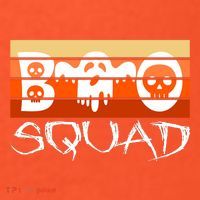 Boo Squad Funny Happy Halloween Cute Ghost USA-Made Doggie Bandana thumb 2