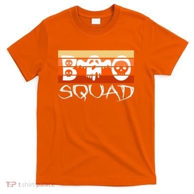 Boo Squad Funny Happy Halloween Cute Ghost T-Shirt