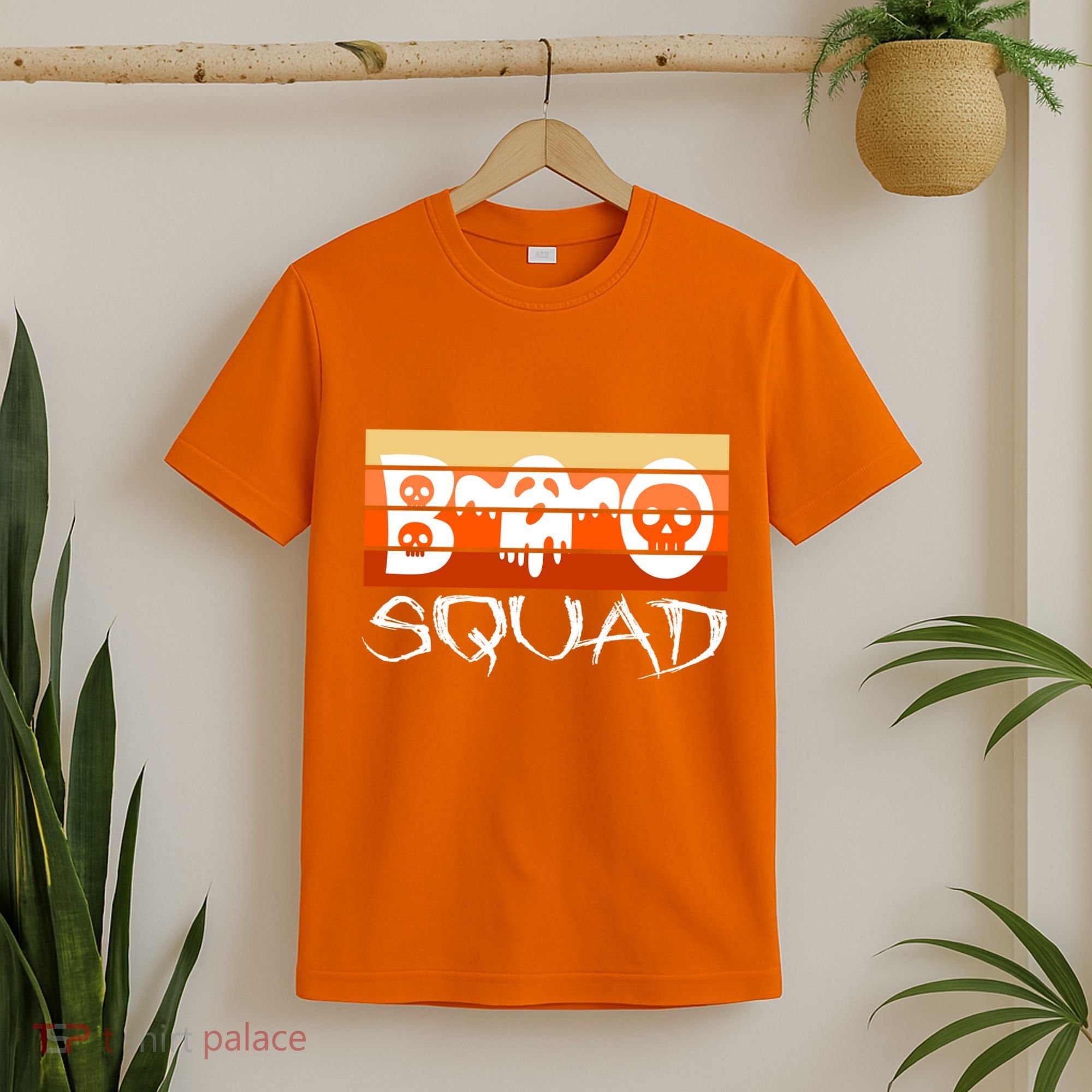 Boo Squad Funny Happy Halloween Cute Ghost T-Shirt