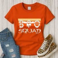 Boo Squad Funny Happy Halloween Cute Ghost Women's T-Shirt thumb 3