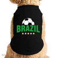 Brazil Soccer Fan Doggie Tank thumb 0