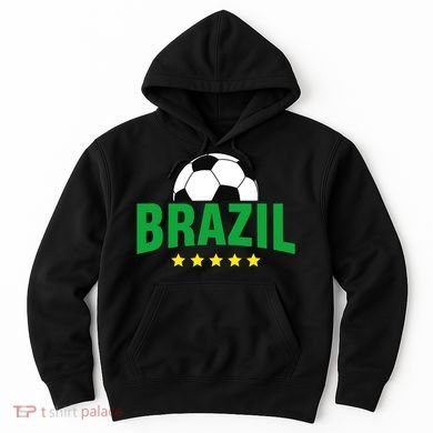 Brazil Soccer Fan Hoodie