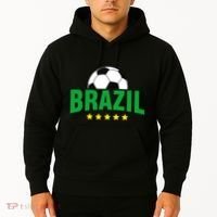 Brazil Soccer Fan Hoodie thumb 2