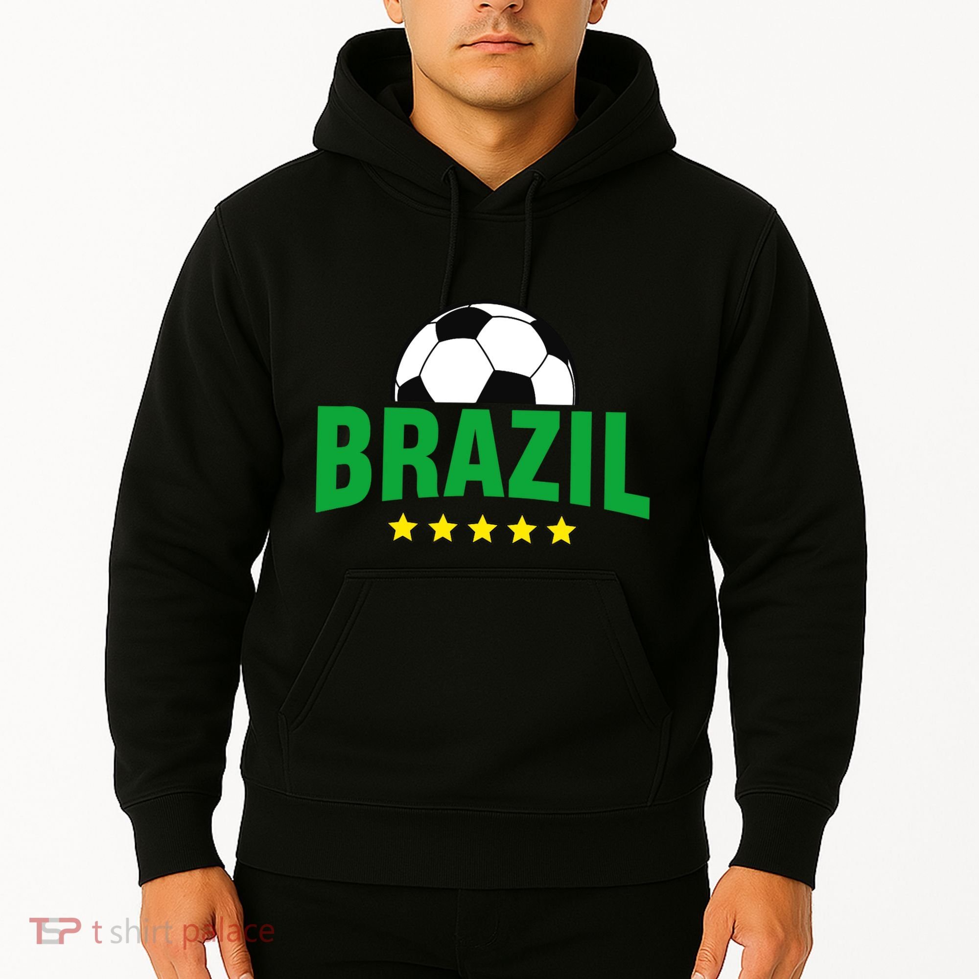 Brazil Soccer Fan Hoodie