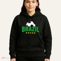 Brazil Soccer Fan Hoodie thumb 5
