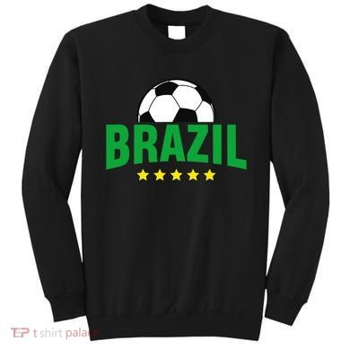 Brazil Soccer Fan Sweatshirt