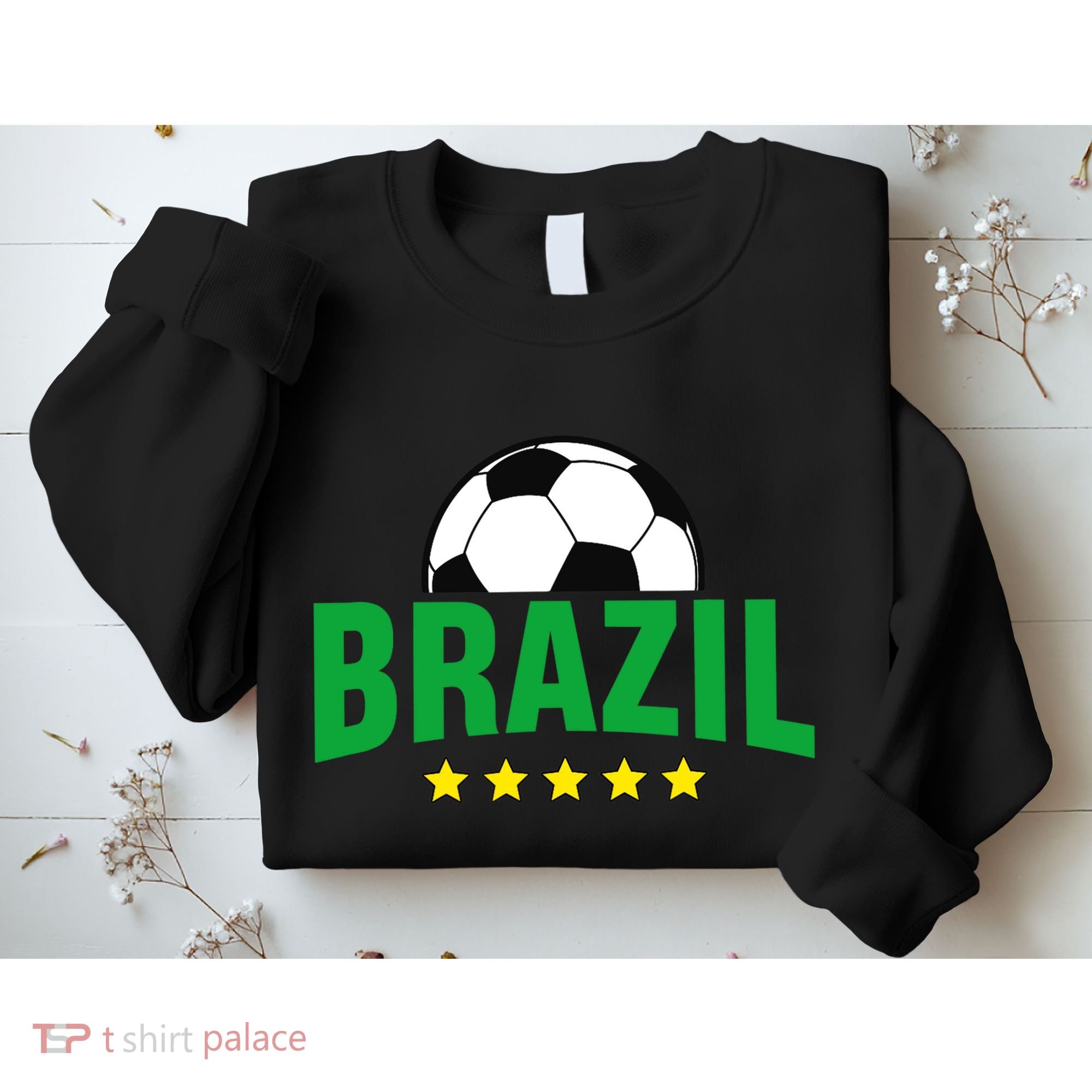 Brazil Soccer Fan Sweatshirt