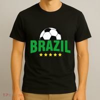 Brazil Soccer Fan T-Shirt thumb 3