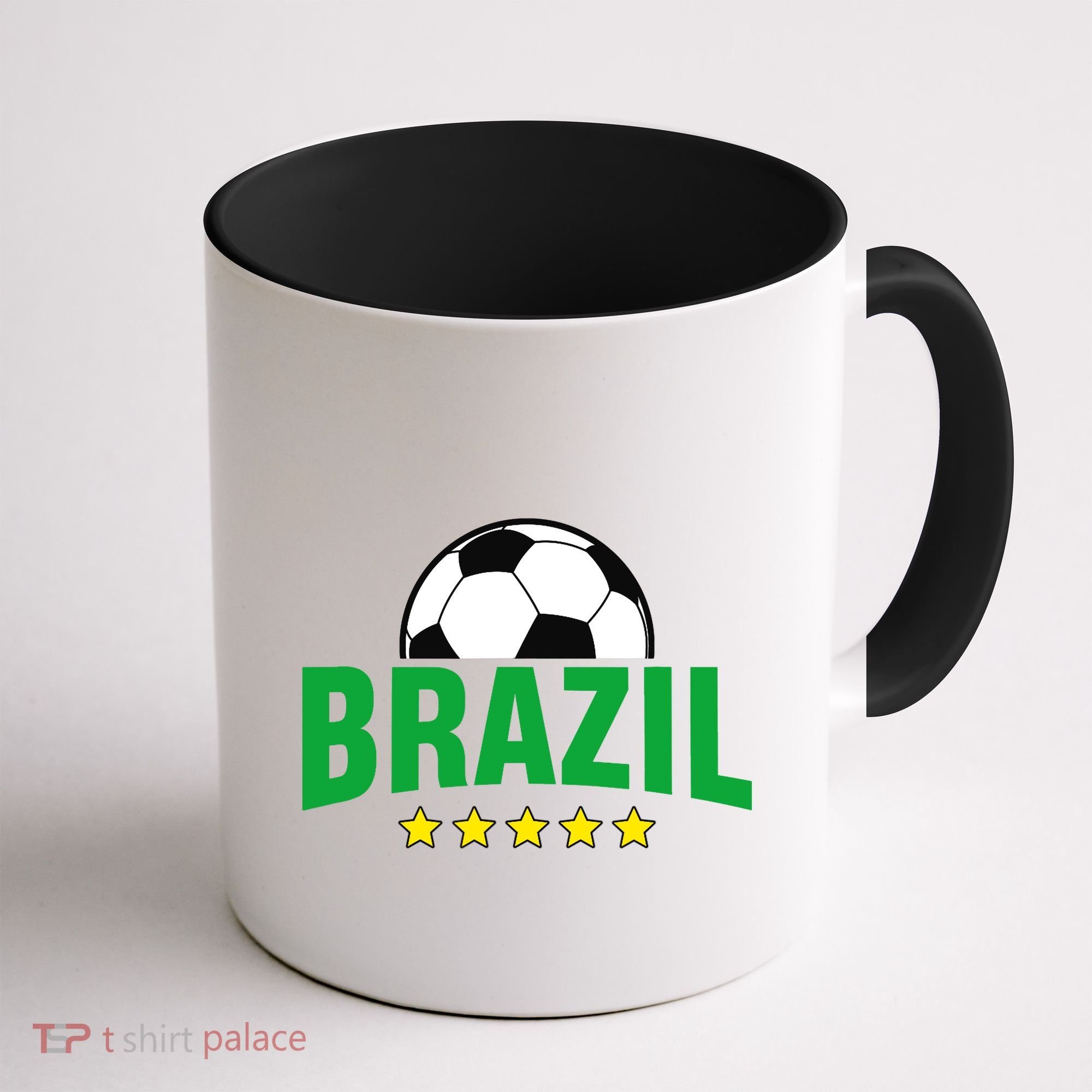 Brazil Soccer Fan Coffee Mug