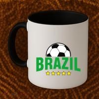 Brazil Soccer Fan Coffee Mug thumb 2