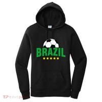 Brazil Soccer Fan Women's Hoodie thumb 0