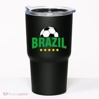 Brazil Soccer Fan Tumbler thumb 0