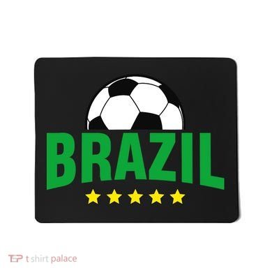 Brazil Soccer Fan Mousepad