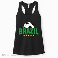 Brazil Soccer Fan Women's Tank Top thumb 0