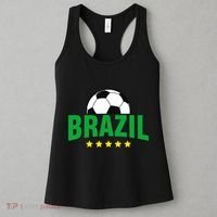 Brazil Soccer Fan Women's Tank Top thumb 3