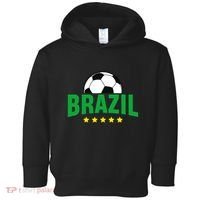 Brazil Soccer Fan Toddler Hoodie thumb 0