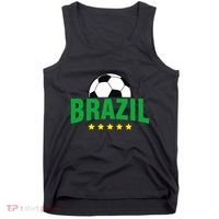Brazil Soccer Fan Tank Top thumb 0
